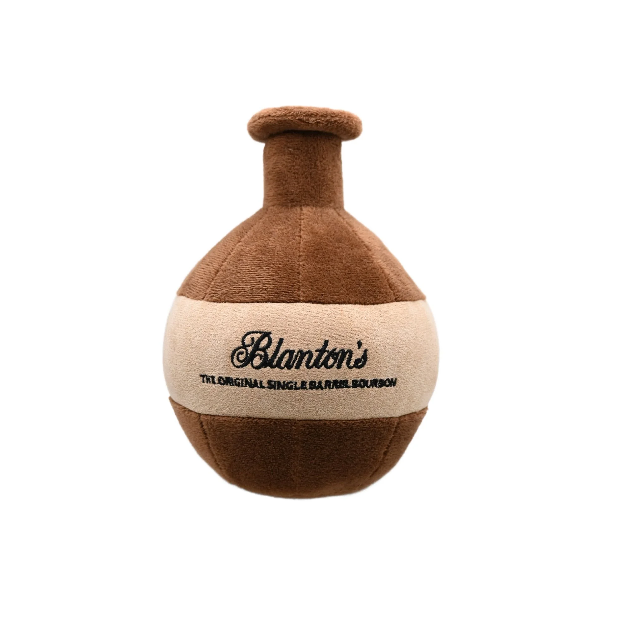 Blanton's Bottle and Barrel Dog Toys – Plush Polyester Set for